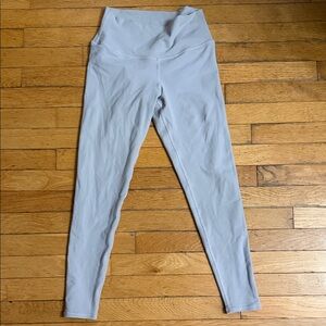 ALO Yoga Light Gray / Lavender Leggings